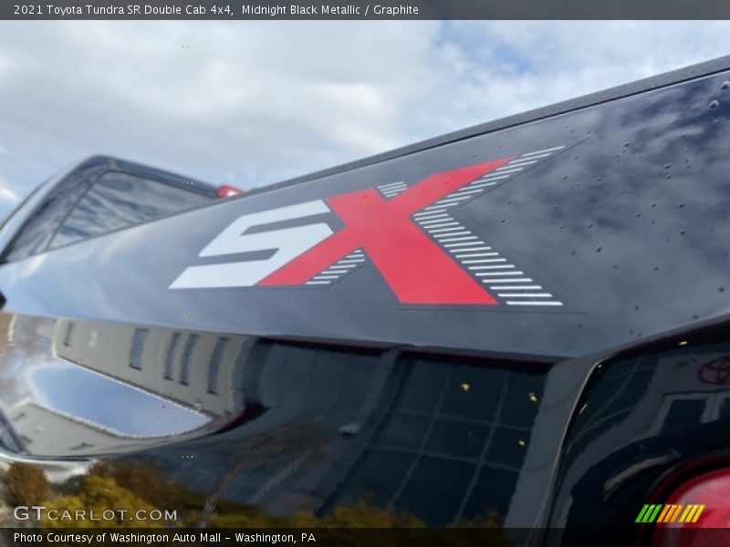 Midnight Black Metallic / Graphite 2021 Toyota Tundra SR Double Cab 4x4