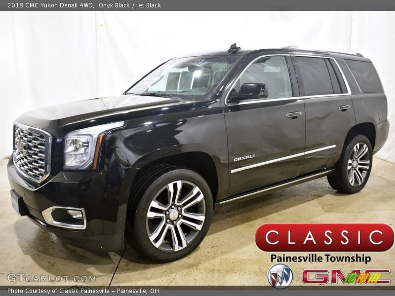 Onyx Black / Jet Black 2018 GMC Yukon Denali 4WD