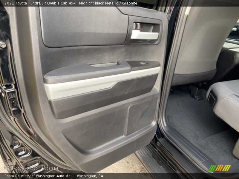 Midnight Black Metallic / Graphite 2021 Toyota Tundra SR Double Cab 4x4