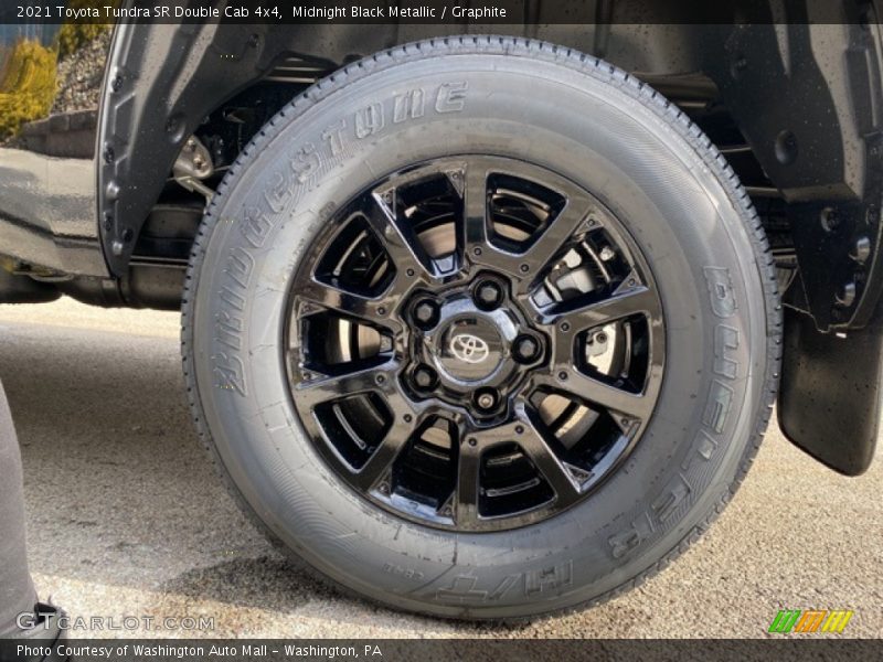 Midnight Black Metallic / Graphite 2021 Toyota Tundra SR Double Cab 4x4