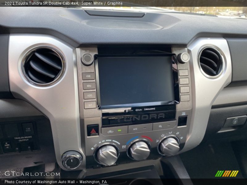 Controls of 2021 Tundra SR Double Cab 4x4