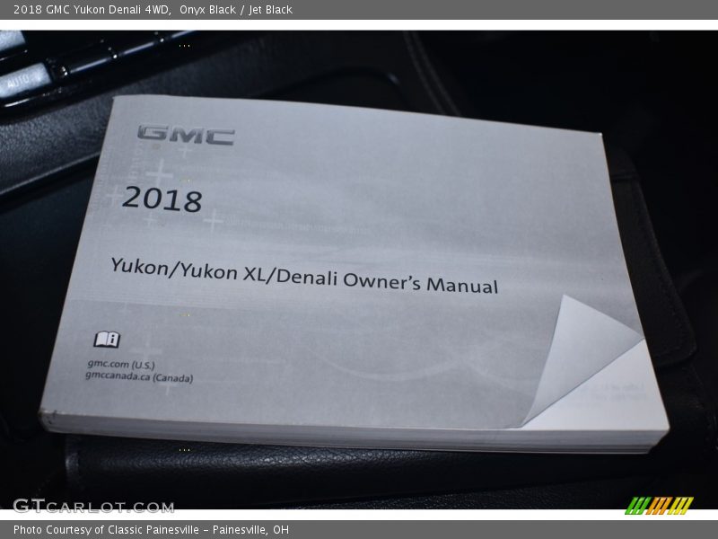 Onyx Black / Jet Black 2018 GMC Yukon Denali 4WD