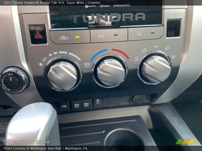 Controls of 2021 Tundra SR Double Cab 4x4