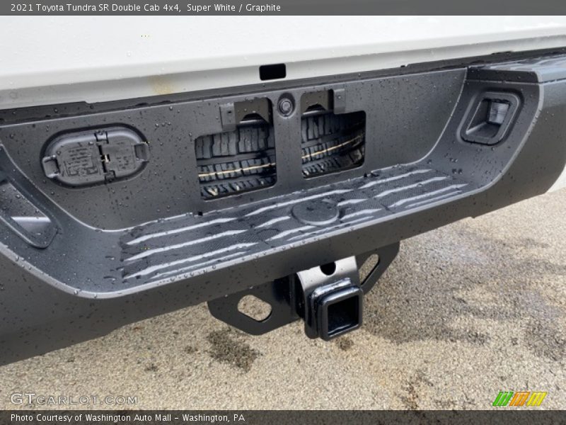 Super White / Graphite 2021 Toyota Tundra SR Double Cab 4x4