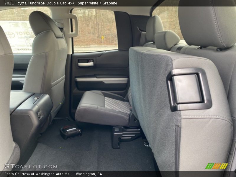 Rear Seat of 2021 Tundra SR Double Cab 4x4