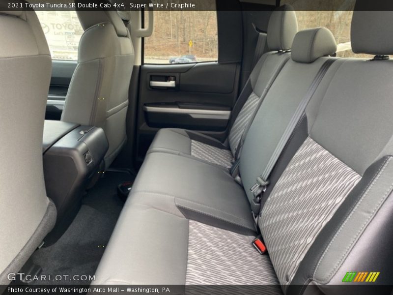 Rear Seat of 2021 Tundra SR Double Cab 4x4
