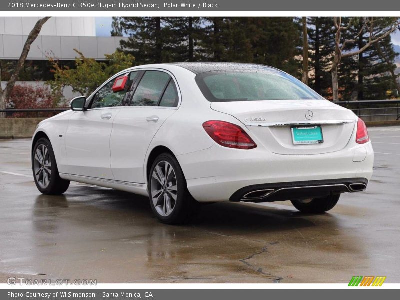 Polar White / Black 2018 Mercedes-Benz C 350e Plug-in Hybrid Sedan