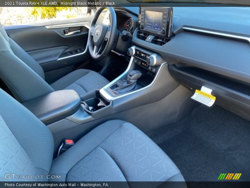 Midnight Black Metallic / Black 2021 Toyota RAV4 XLE AWD