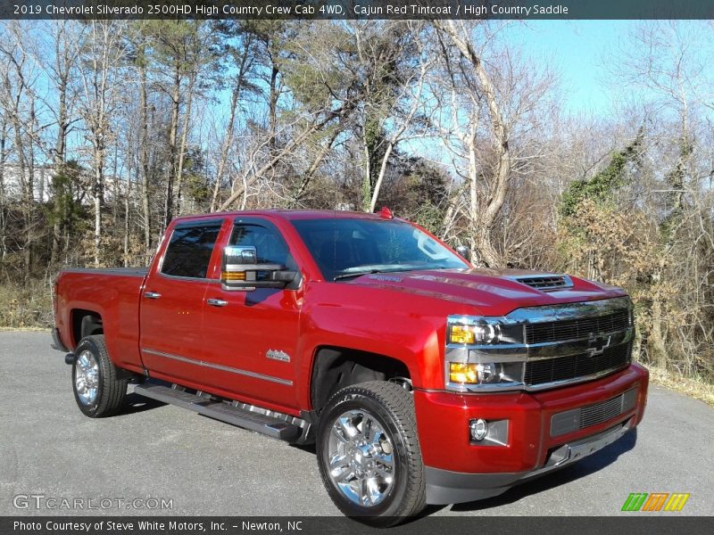 Cajun Red Tintcoat / High Country Saddle 2019 Chevrolet Silverado 2500HD High Country Crew Cab 4WD
