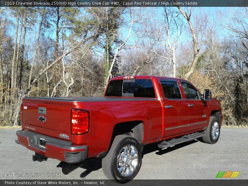 Cajun Red Tintcoat / High Country Saddle 2019 Chevrolet Silverado 2500HD High Country Crew Cab 4WD