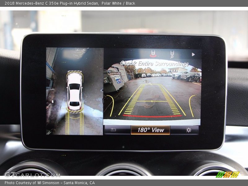 Polar White / Black 2018 Mercedes-Benz C 350e Plug-in Hybrid Sedan