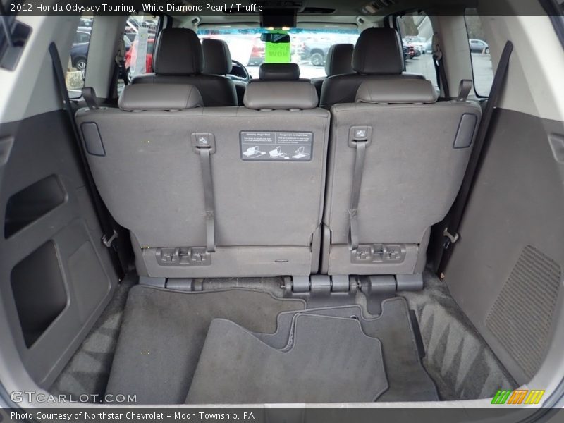 White Diamond Pearl / Truffle 2012 Honda Odyssey Touring