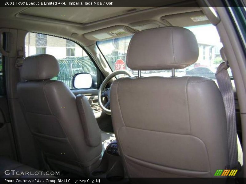 Imperial Jade Mica / Oak 2001 Toyota Sequoia Limited 4x4