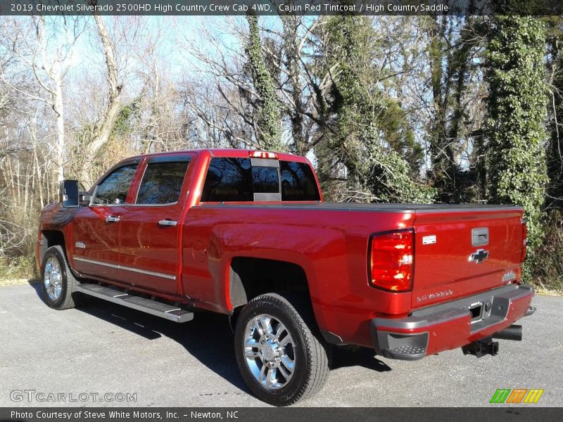 Cajun Red Tintcoat / High Country Saddle 2019 Chevrolet Silverado 2500HD High Country Crew Cab 4WD