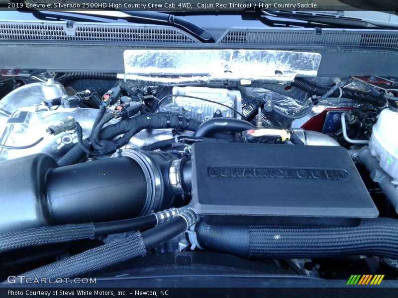 Cajun Red Tintcoat / High Country Saddle 2019 Chevrolet Silverado 2500HD High Country Crew Cab 4WD
