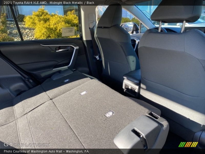 Midnight Black Metallic / Black 2021 Toyota RAV4 XLE AWD