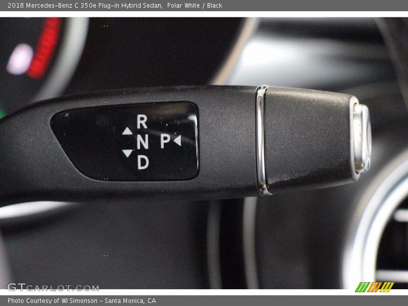 Polar White / Black 2018 Mercedes-Benz C 350e Plug-in Hybrid Sedan