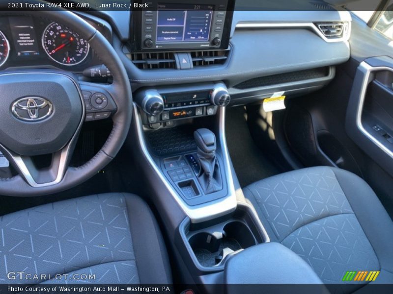 Lunar Rock / Black 2021 Toyota RAV4 XLE AWD