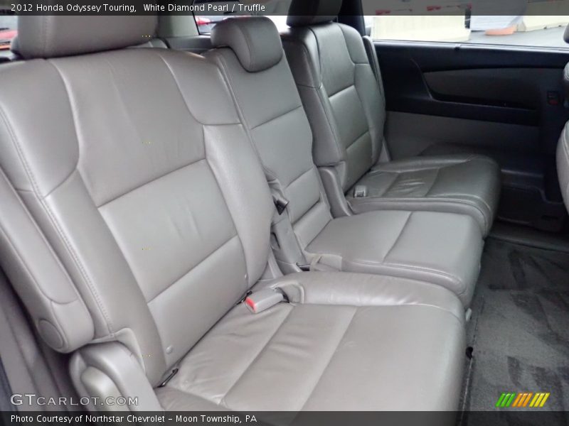 White Diamond Pearl / Truffle 2012 Honda Odyssey Touring