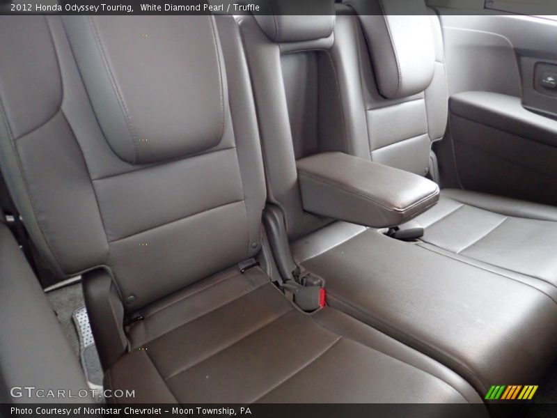 White Diamond Pearl / Truffle 2012 Honda Odyssey Touring