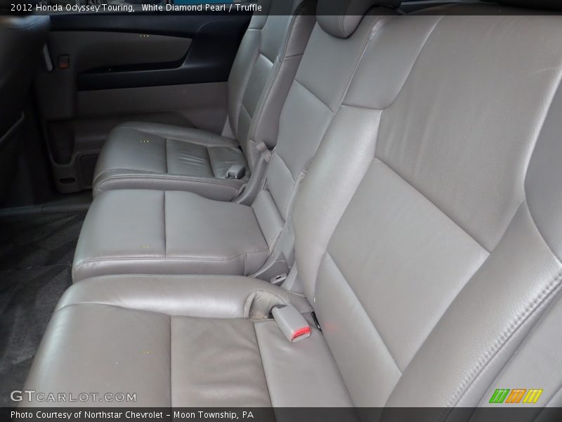 White Diamond Pearl / Truffle 2012 Honda Odyssey Touring