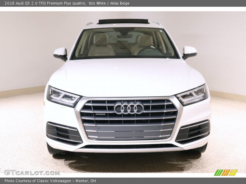 Ibis White / Atlas Beige 2018 Audi Q5 2.0 TFSI Premium Plus quattro