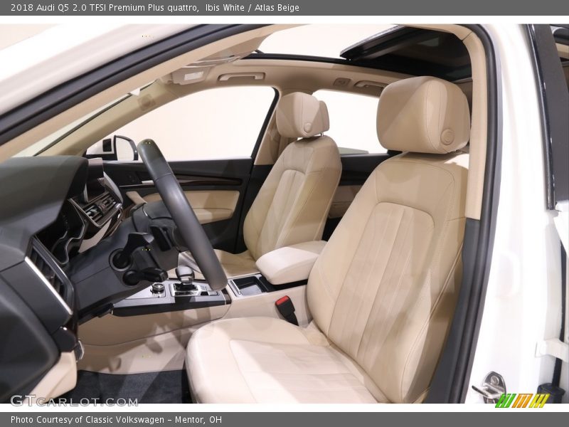 Ibis White / Atlas Beige 2018 Audi Q5 2.0 TFSI Premium Plus quattro