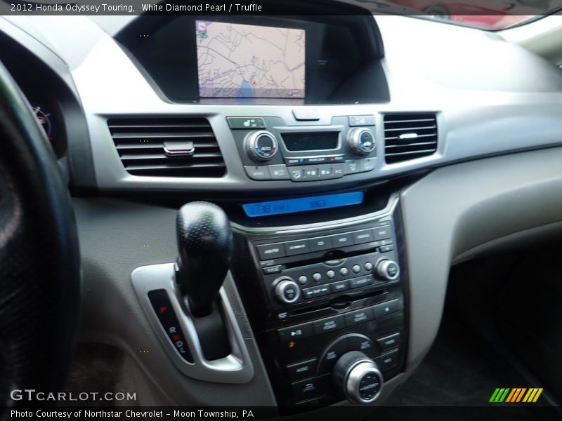 White Diamond Pearl / Truffle 2012 Honda Odyssey Touring