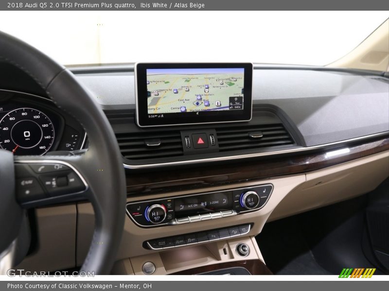 Ibis White / Atlas Beige 2018 Audi Q5 2.0 TFSI Premium Plus quattro