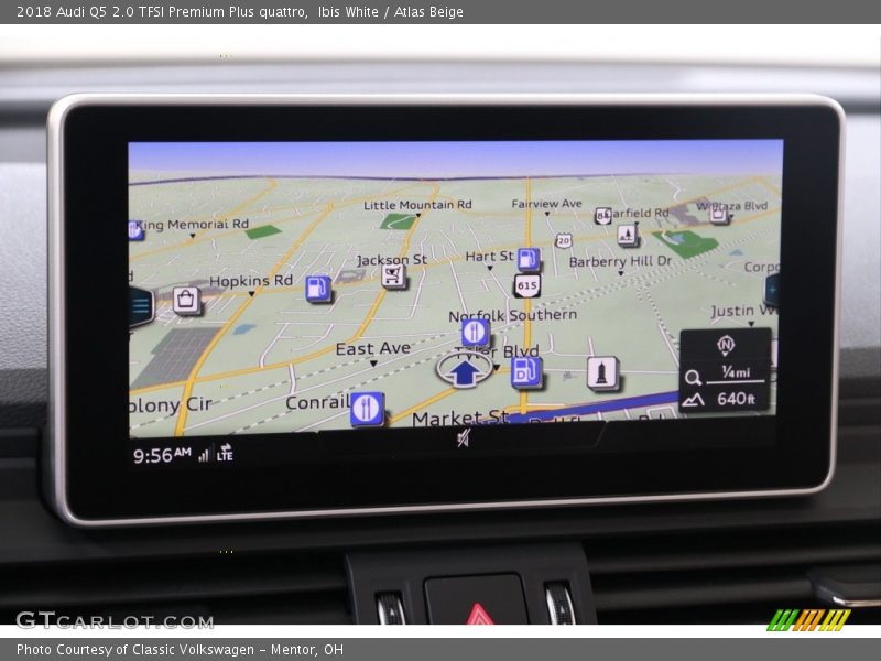 Ibis White / Atlas Beige 2018 Audi Q5 2.0 TFSI Premium Plus quattro