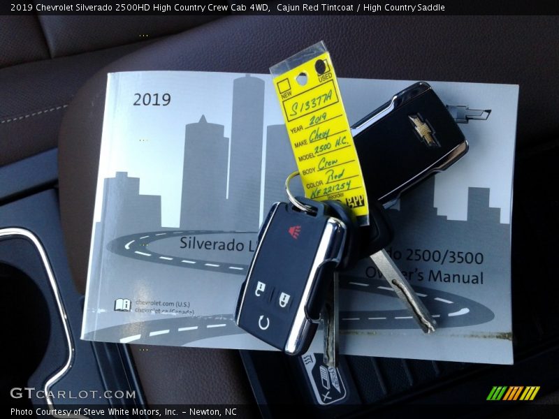 Cajun Red Tintcoat / High Country Saddle 2019 Chevrolet Silverado 2500HD High Country Crew Cab 4WD