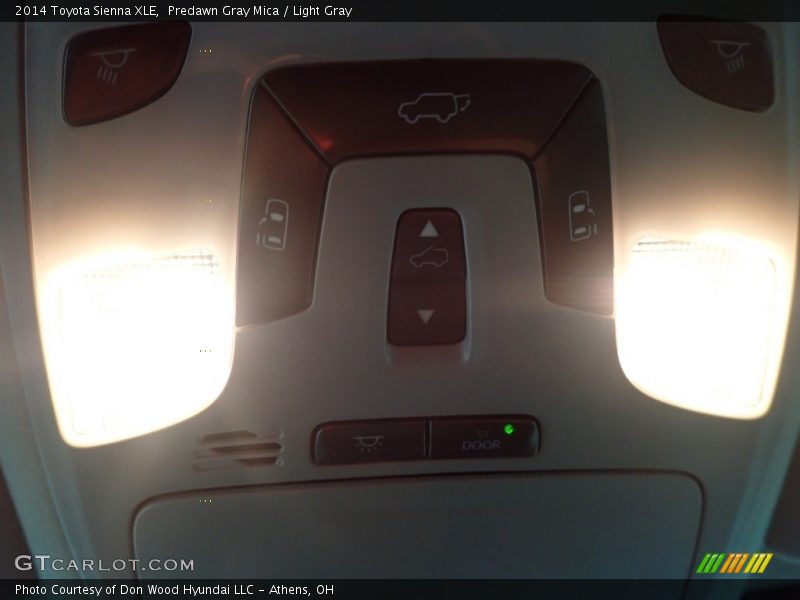 Predawn Gray Mica / Light Gray 2014 Toyota Sienna XLE