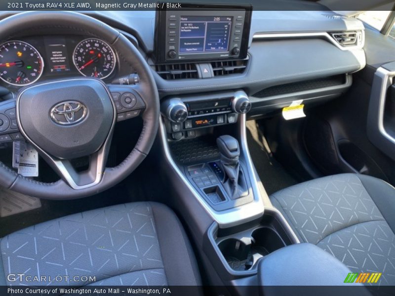 Magnetic Gray Metallic / Black 2021 Toyota RAV4 XLE AWD