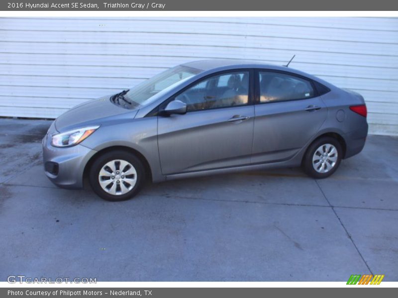 Triathlon Gray / Gray 2016 Hyundai Accent SE Sedan