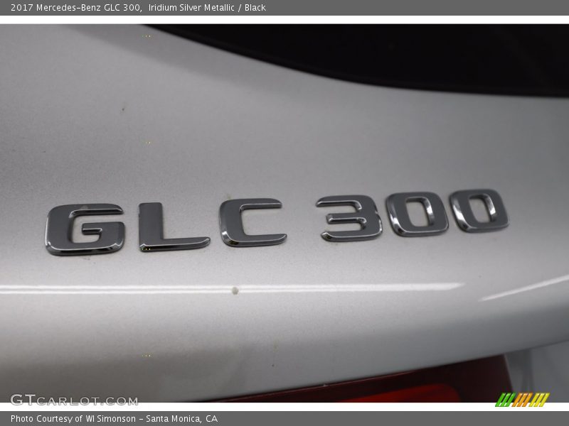 Iridium Silver Metallic / Black 2017 Mercedes-Benz GLC 300