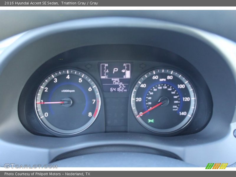 Triathlon Gray / Gray 2016 Hyundai Accent SE Sedan