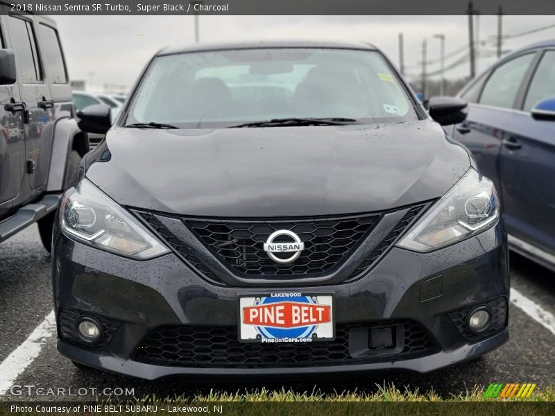 Super Black / Charcoal 2018 Nissan Sentra SR Turbo
