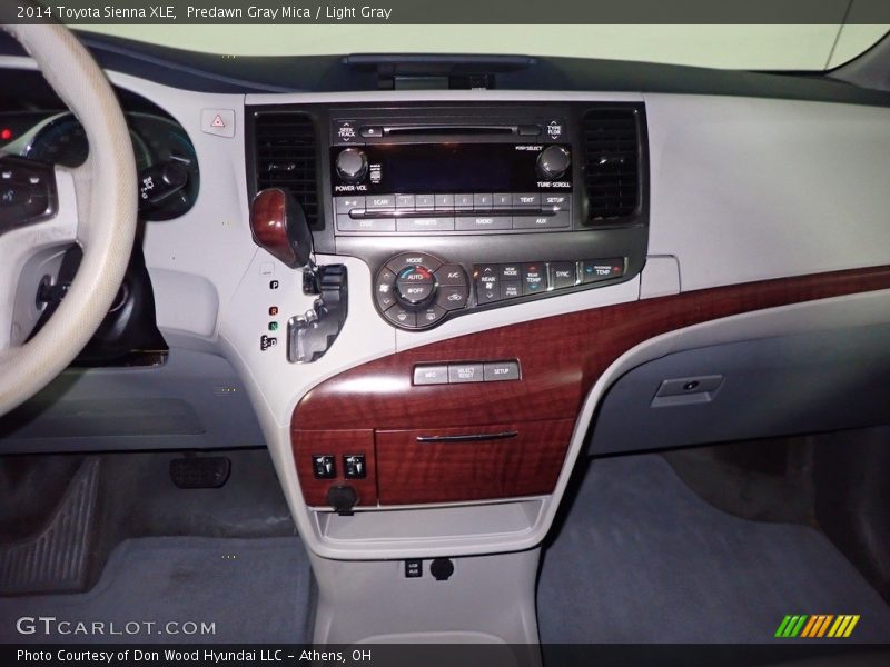 Predawn Gray Mica / Light Gray 2014 Toyota Sienna XLE