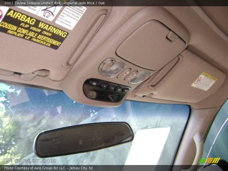 Imperial Jade Mica / Oak 2001 Toyota Sequoia Limited 4x4