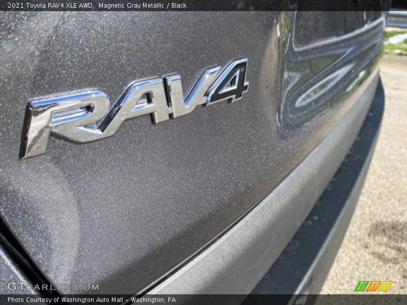 Magnetic Gray Metallic / Black 2021 Toyota RAV4 XLE AWD