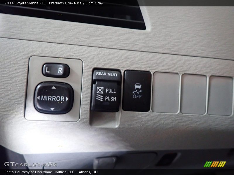 Predawn Gray Mica / Light Gray 2014 Toyota Sienna XLE