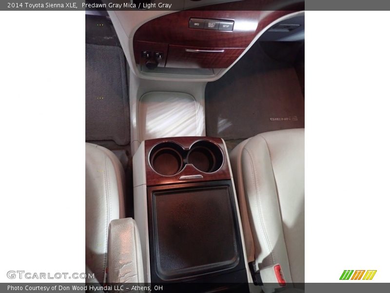 Predawn Gray Mica / Light Gray 2014 Toyota Sienna XLE