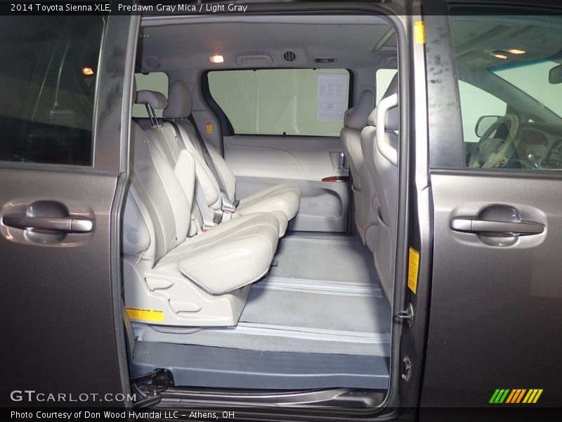 Predawn Gray Mica / Light Gray 2014 Toyota Sienna XLE