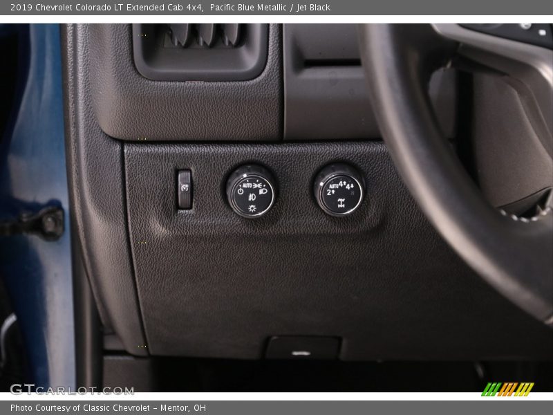 Pacific Blue Metallic / Jet Black 2019 Chevrolet Colorado LT Extended Cab 4x4