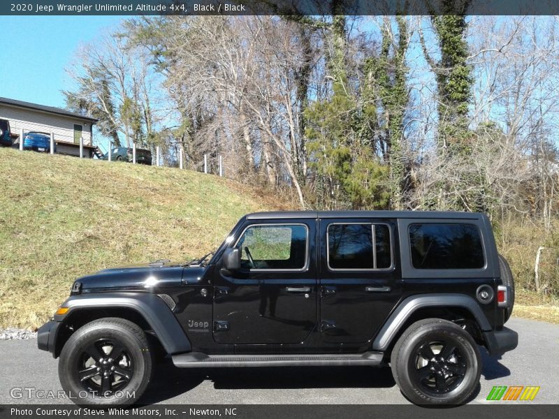 Black / Black 2020 Jeep Wrangler Unlimited Altitude 4x4