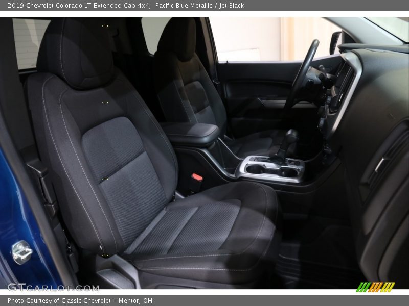 Pacific Blue Metallic / Jet Black 2019 Chevrolet Colorado LT Extended Cab 4x4