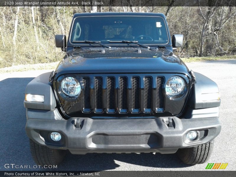 Black / Black 2020 Jeep Wrangler Unlimited Altitude 4x4