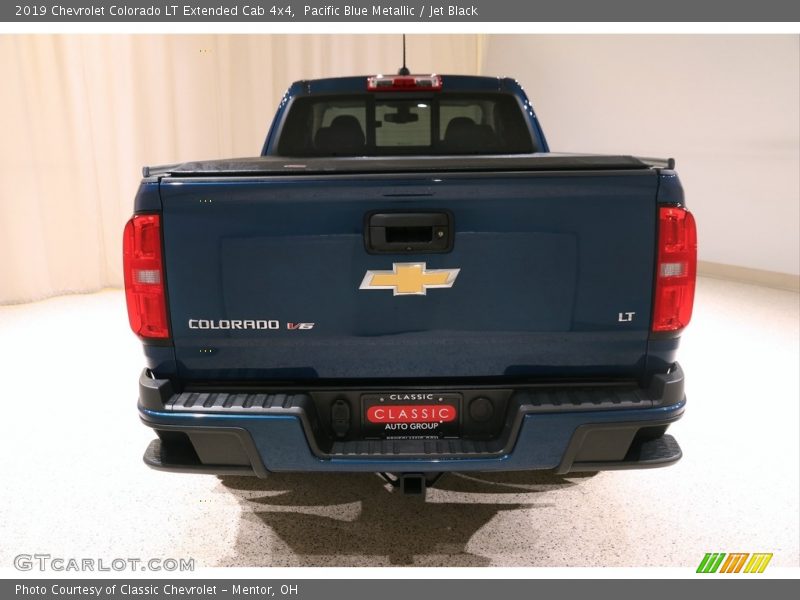 Pacific Blue Metallic / Jet Black 2019 Chevrolet Colorado LT Extended Cab 4x4
