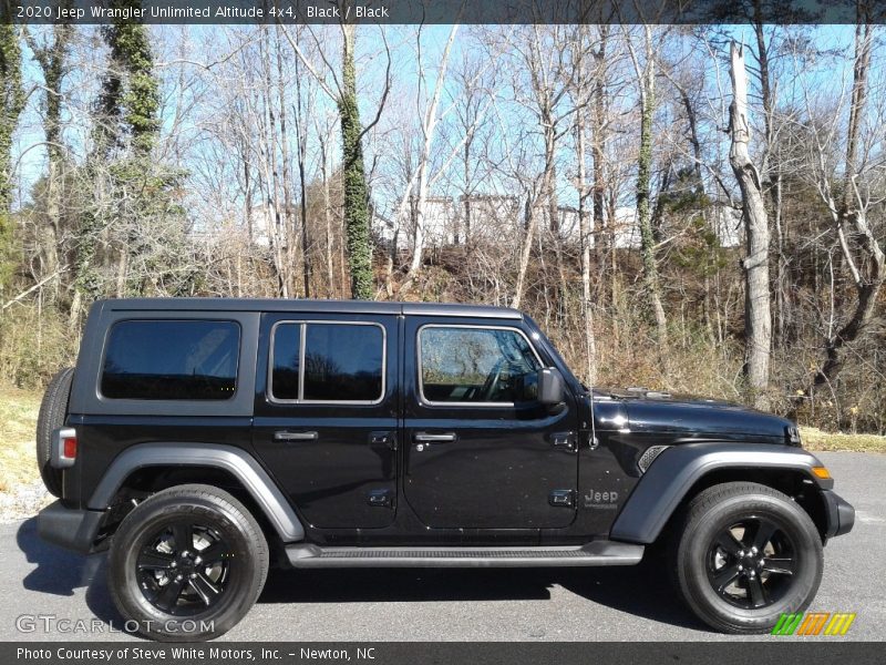 Black / Black 2020 Jeep Wrangler Unlimited Altitude 4x4