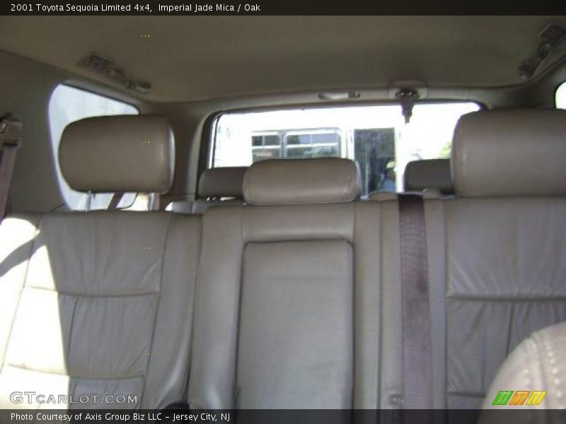 Imperial Jade Mica / Oak 2001 Toyota Sequoia Limited 4x4